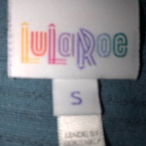 LuLaRoe blue small shirt